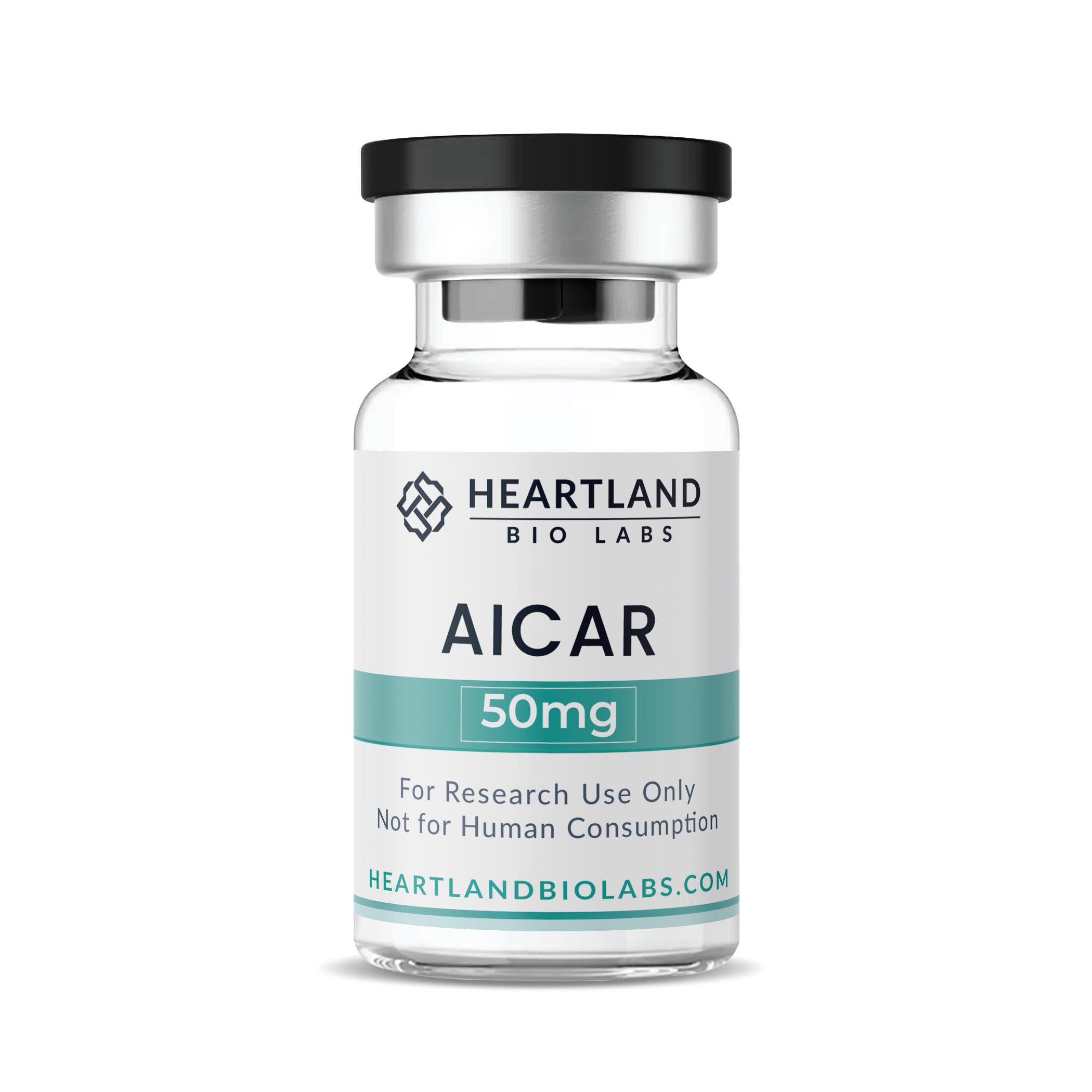 AICAR 50mg 3D vial mockup