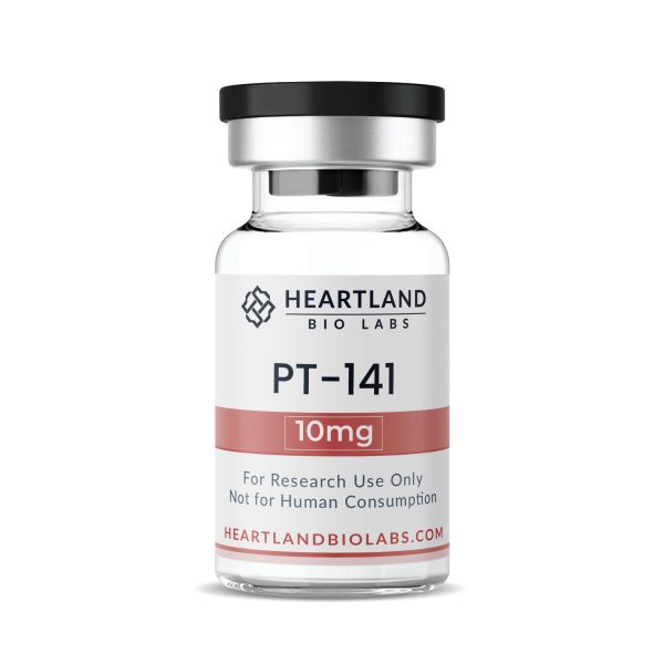 PT-141 (Bremelanotide) research compound vial