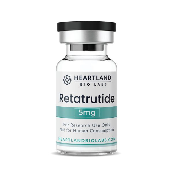 Retatrutide research compound vial