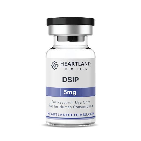 DSIP (Delta Sleep-Inducing Peptide) research compound vial